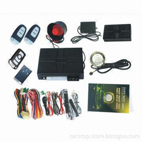 GSM Remote Start Car Engine Auto Alarm Security System with PKE